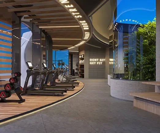 State-of-the-art Gym