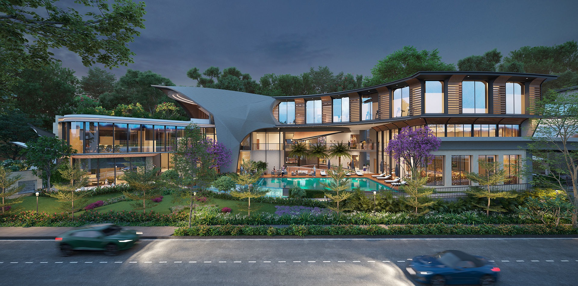Clubhouse Facade