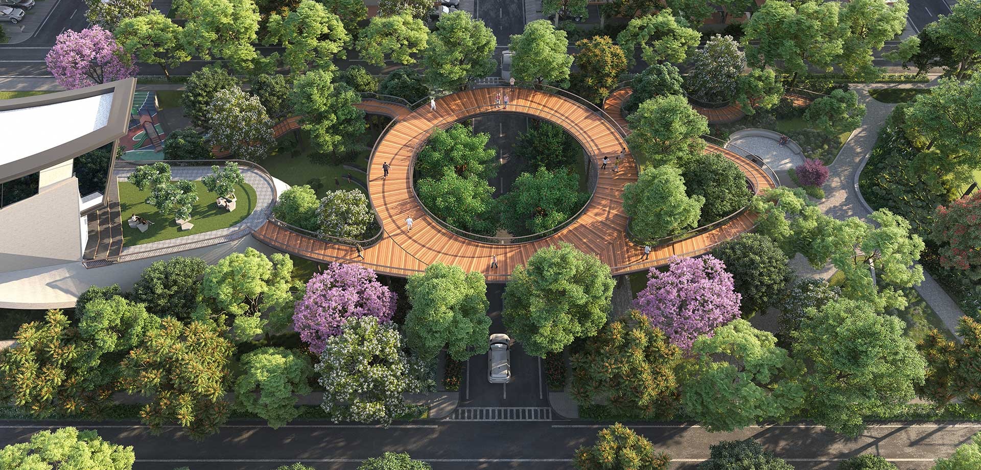 Central Park & Skywalk